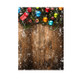 1.5m x 2.1m Nostalgic 3D Snow Scene Wooden Wall Children Photography Background Cloth