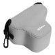 NEOpine Neoprene Shockproof Soft Case Bag with Hook for Olympus E-PL7 Camera(Grey)