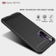 Brushed Texture Carbon Fiber TPU Case for Huawei Honor 20 Pro(Black)