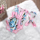 Summer Female Baby Floral Tassel Sleeveless Jumpsuit Romper + HairBand Set, Size:100cm(Pink)