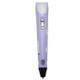 Hand-held 3D Printing Pen, EU Plug(Purple)