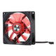 9 inch 3-pin Computer Cooling Fan with Light ,Random Color Delivery.(Red)