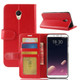 For Meizu  Meilan M6s PU + TPU Crazy Horse Texture Horizontal Flip Leather Case with Wallet & Holder & Card Slots (Red)