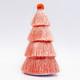 2 PCS Tassel Christmas Tree Ornaments Creative Home Decoration Ornaments(Orange )