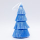 2 PCS Tassel Christmas Tree Ornaments Creative Home Decoration Ornaments( Blue )