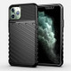 For iPhone 11 Pro Thunderbolt Shockproof TPU Soft Case(Black)