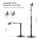 AP-4P Desktop Stand for Tablet PC and Mbile Phone, 3.5-6 inch AluminumBase