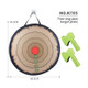 Children Stick Dart Target Plate Double Competitive Axe Dart Throwing Game, Colour: No.K705 Tree Room Large