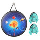 Children Stick Dart Target Plate Double Competitive Axe Dart Throwing Game, Colour: NO.704 Star Earth