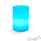 3W Alexa Voice Control Smart Light WIFI Mobile Phone APP Atmosphere Night Light, Specification: 10x15cm (Cylindrical Light)