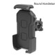 HW-68 Motorcycle Bicycle Navigation Mobile Phone Bracket, Style: Round Handlebar