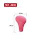 Car Suede Shift Knob Handle Cover for Audi A4(2009-2012) / A5(2008-2010) / Q5(2009-2012), Suitable for Left Driving(Pink)