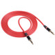1m 3.5mm Jack Earphone Cable, For iPad, iPhone, Galaxy, Huawei, Xiaomi, LG, HTC and Other Smart Phones(Red)