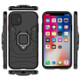 Panther PC + TPU Shockproof Protective Case with Magnetic Ring Holder for iPhone 11(Black)