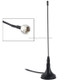 1.5dBi F Connector DVB-T Antenna(Black)