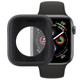 Silicone Full Coverage Case for Apple Watch Series 5 & 4 44mm(Black)