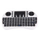 I8 2.4GHz Fly Air Mouse Wireless Mini Keyboard with Embedded USB Receiver for Android TV Box / PC(White)