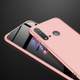 For Huawei Nova 5i / P20 lite (2019) GKK Three Stage Splicing Full Coverage PC Protective Case(Rose Gold)