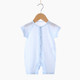 Baby Bamboo Fiber Breathable Short Sleeve Bodysuit (Color:Pink Blue Size:66)