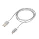 1.2m Weave Style 5V 2A Micro USB to USB 2.0 Magnetic Data / Charger Cable for Samsung Galaxy S7 & S7 Edge / LG G4 / Huawei P8 / Xiaomi Mi4 and other Smartphones (Silver)