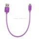 25cm Net Style Metal Head Micro USB to USB 2.0 Data / Charger Cable, Net Style Metal Head Micro USB to USB 2.0 Data / Charger Cable for Galaxy S6 / S6 edge / S6 edge+ / Note 5 Edge, HTC, Sony, Length: 25cm(Purple)