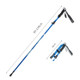 TANERDD TR-D0001 Trekking Poles Aluminum Alloy Folding Outdoor Handrails Trekking Walking Sticks(Short Model (Blue))