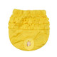 Pet Dog Panty Brief Sanitary Pants Clothing Pet Supplies, Size:XS(Yellow)