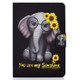 For Amazon Kindle Paperwhite 4 / 3 / 2 / 1 Electric Pressed TPU Colored Drawing Horizontal Flip Leather Case with Holder & Pen Slot(Flower Elephant)
