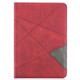 For Amazon Kindle Fire HD8 (2020) Rhombus Texture Horizontal Flip Magnetic Leather Case with Holder & Card Slots(Red)