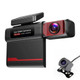 V9 HD 3 inch Car Night Vision Driving Recorder Jerry Scheme with 1080P Rear Camera