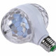 E27 6W LED Double Head Colorful Bulb Rotating Magic Ball Stage Light Laser Projection Lamp
