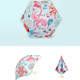 XXY-068 Rounded Cartoon Children Umbrella Outdoor Long Handle Vinyl UV Umbrella(Octafa)