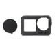 PULUZ Silicone Protective Case with Lens Cover for DJI Osmo Action(Black)