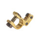 2 PCS Brass Positive and Nagative Car Battery Connectors Terminals Clamps Clips, Inner Diameter: 1.7cm