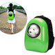 Space Capsule Carrier Breathable Pet Backpack Travel Portable Pet Bag for Cat / Dog and other Pets, Size:32*29*42cm(Green)