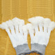 1 Pair Luminous Gloves LED Colorful Gloves LED Flashing Warm Gloves
