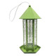 BF005 Retro Wrought Iron Garden Metal Outdoor Hanging Automatic Bird Feeder