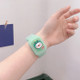 2 PCS Luminous Children Three-Dimensional Cartoon Silicone Anti-Mosquito Bracelet(Green Pig)