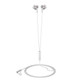 F20 Metal Earphone Earbud Type-C Interface Universal Wire Earphones(Silver Bagged)