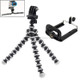 YKD-114 2 in 1 Flexible Tripod with Mount Adapter + Phones Mount Adapter Set for GoPro HERO10 Black / HERO9 Black / HERO8 Black / HERO7 /6 /5 /5 Session /4 Session /4 /3+ /3 /2 /1, DJI Osmo Action and Other Action Cameras, Mobile Phone