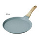 Non-Adhesive Pan Cake Crust Omelette Breakfast Pancake Pan, Colour: Green 20cm