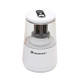 Office School AC & AA Battery Operated Electric HB 2B Colored Pencil Sharpener (White)