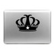 Hat-Prince Crown Pattern Removable Decorative Skin Sticker for MacBook Air / Pro / Pro with Retina Display, Size: M