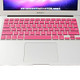 ENKAY for MacBook Air 11.6 inch (US Version) / A1370 / A1465 Colorful Soft Silicon Keyboard Protector Cover Skin(Pink)