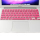 ENKAY for MacBook Air 11.6 inch (US Version) / A1370 / A1465 Colorful Soft Silicon Keyboard Protector Cover Skin(Pink)