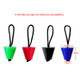 10 PCS Silicone Water Stopper Drain Hole Valve For Kayaking Canoe Assault Boat, Random Color Delivery