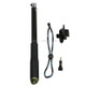 Handheld Aluminium Extendable Pole Monopod with Screw & Strap & Remote Control Buckle for GoPro HERO5 Session /5 /4 Session /4 /3+ /3 /2 /1, Xiaoyi Sport Cameras, Adjustment Length: 36-110cm(Green)