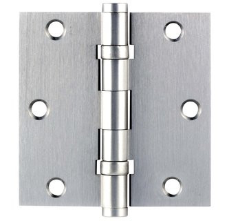Emtek 94013US15 Satin Nickel 31/2" Square Corner Heavy Duty, Ball