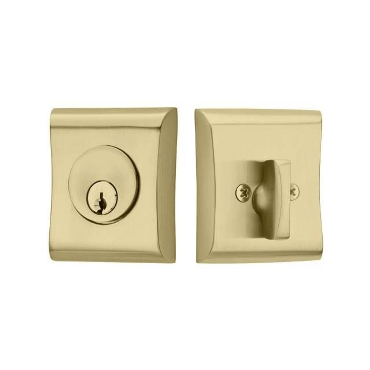 Deadbolt Satin Brass