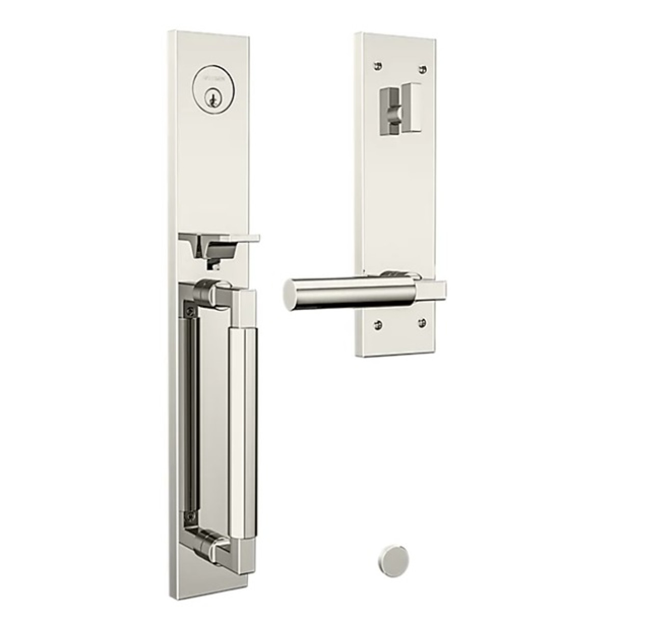 Baldwin 85316055RFD Gramercy Full Escutcheon Tubular Right Baldwin 85316055RFD Gramercy Full Escutcheon Tubular Right